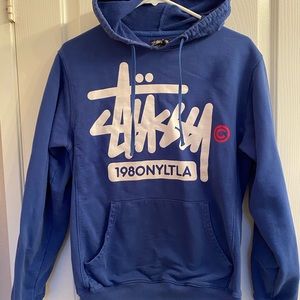 Stussy Blue Hoodie